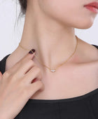 Jupiter Leafy Diamond Necklace✨