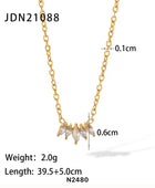 Jupiter Leafy Diamond Necklace✨