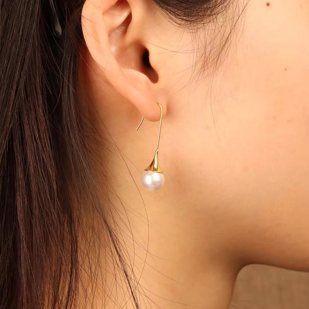 Huli Pearl Hanging Earring