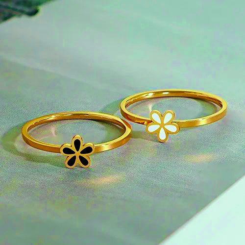 Flowery Cute Minimal Rings