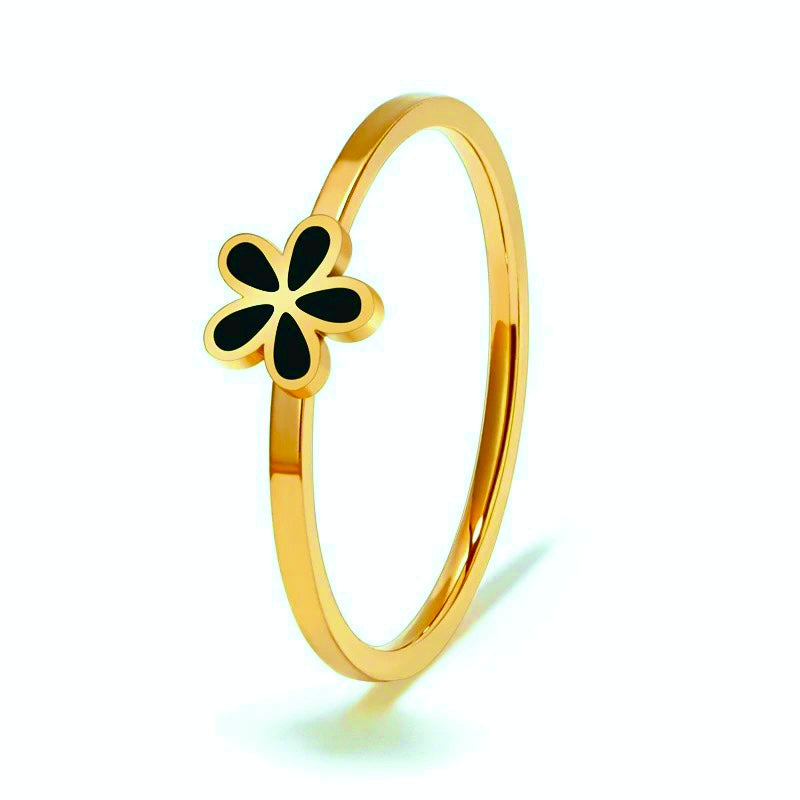 Flowery Cute Minimal Rings