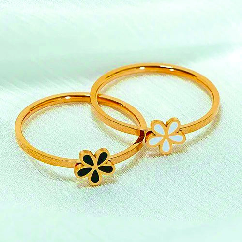Flowery Cute Minimal Rings