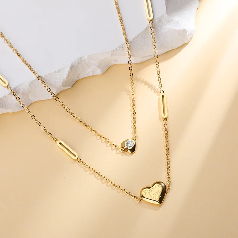 Forever Love Layered Necklace