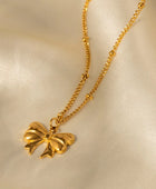 Hania Cute Bow Necklace