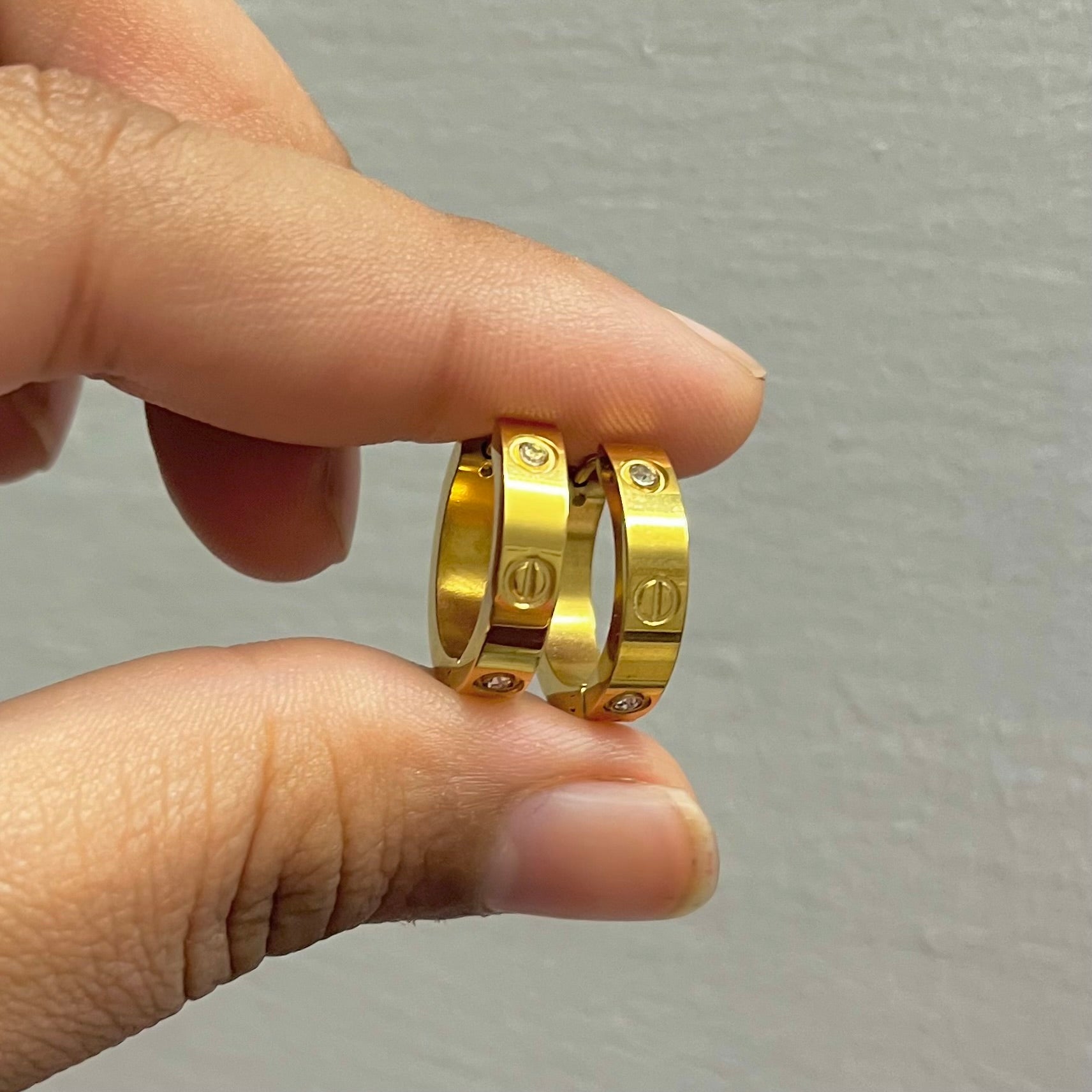 Love Mini Cartier Hoops