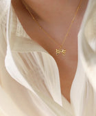 Maya Bow Necklace