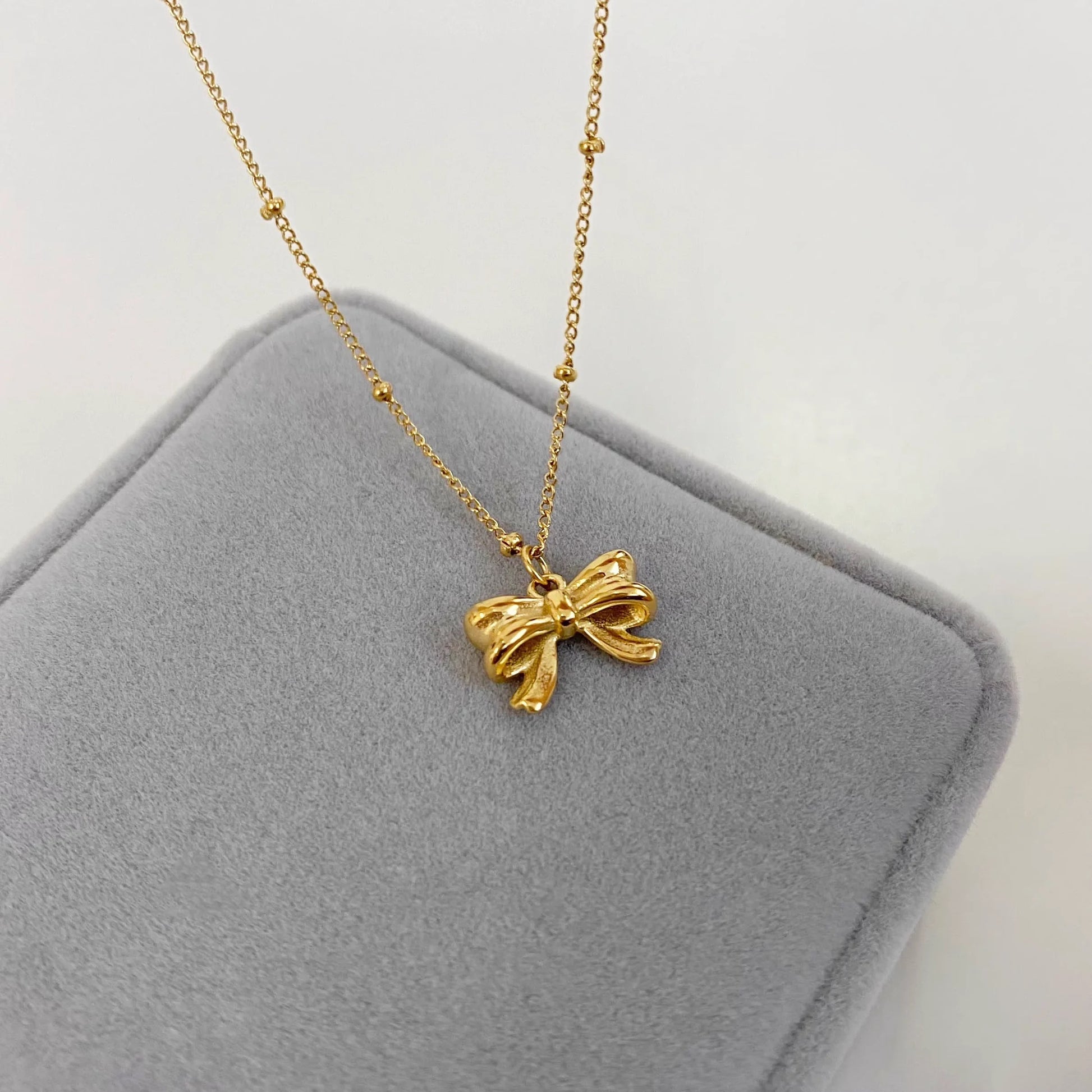 Maya Bow Necklace