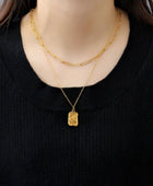 Butterfly Gold Layered Necklace