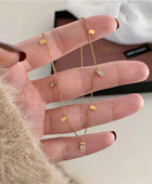 Aaliyah Charm Gold Necklaces