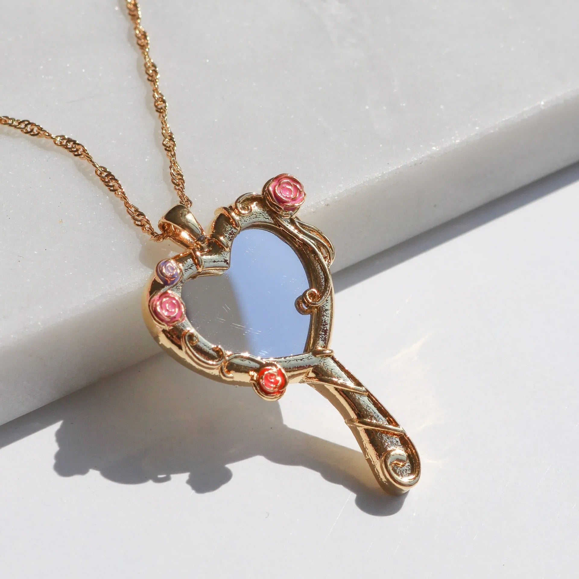 Barbie Mirror Aesthetic Necklace