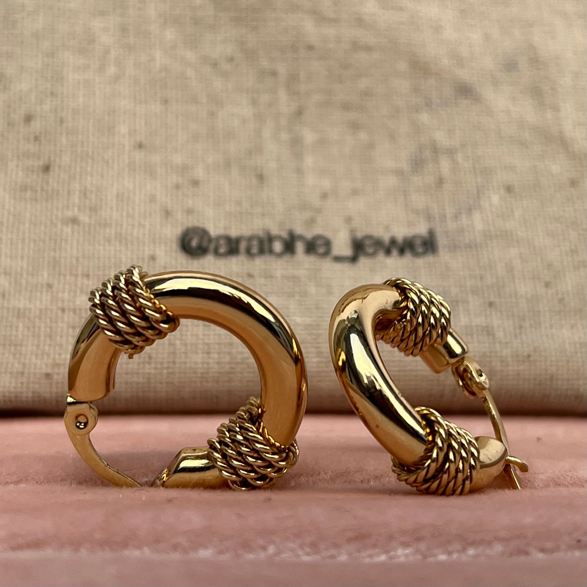Siana Gold Hoops