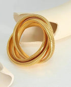 Bonzoe Triple Layer Classy Bracelets