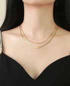 Lelia Double Sleek Necklace
