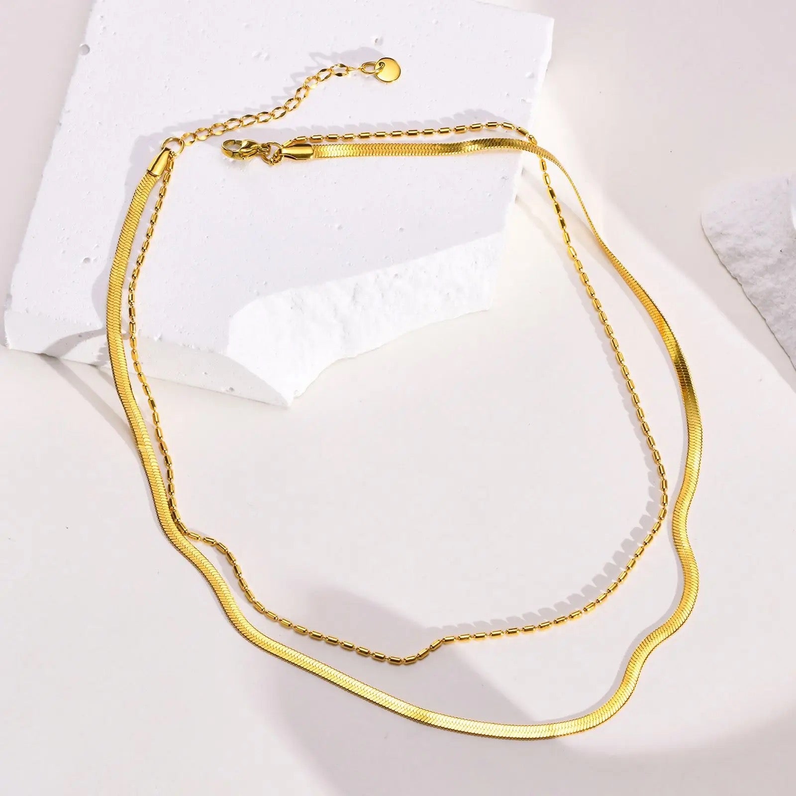 Lelia Double Sleek Necklace
