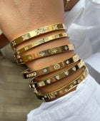 Fantasy Gold Cuff Bracelets