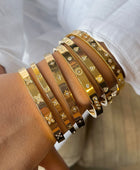 Fantasy Gold Cuff Bracelets
