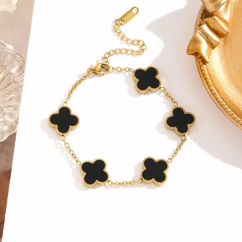 Classic Clover Gold Bracelets✨