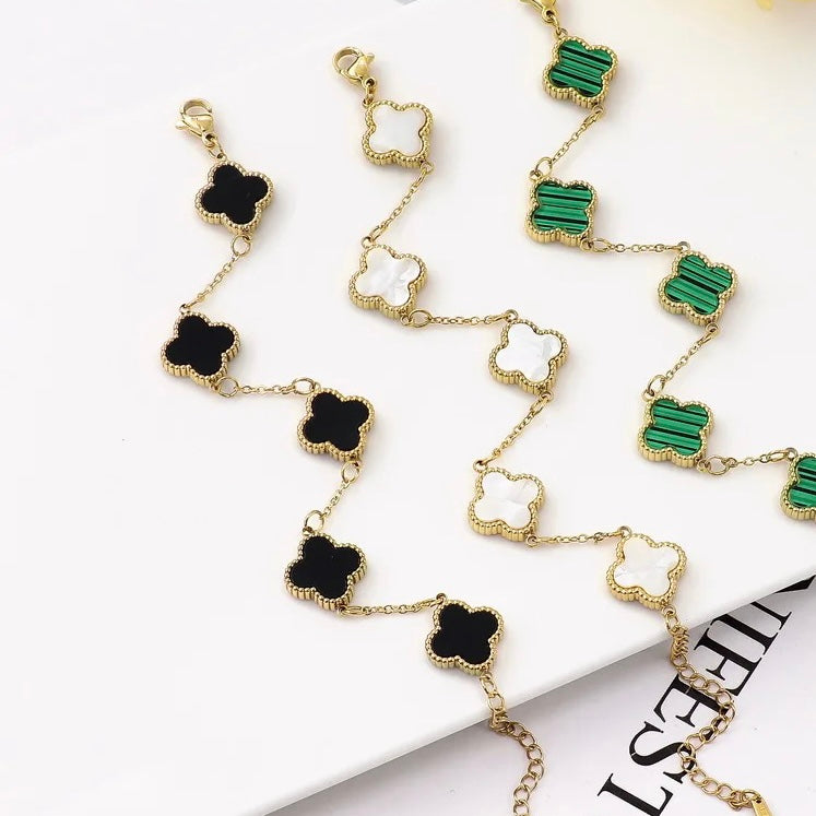 Classic Clover Gold Bracelets✨