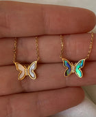 Lilybeth Mini Cute Butterfly Necklaces