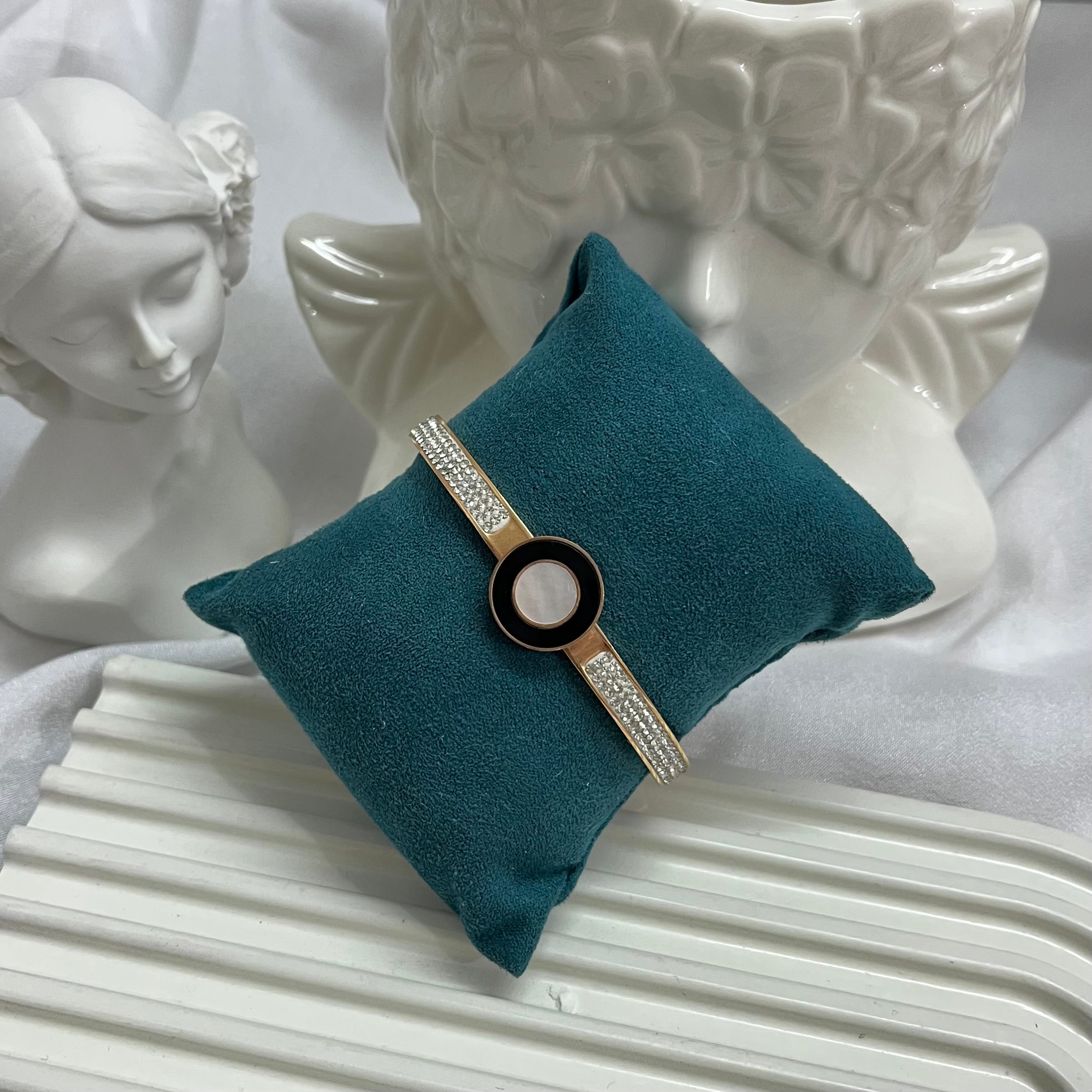 Pina white Rosegold Cuff