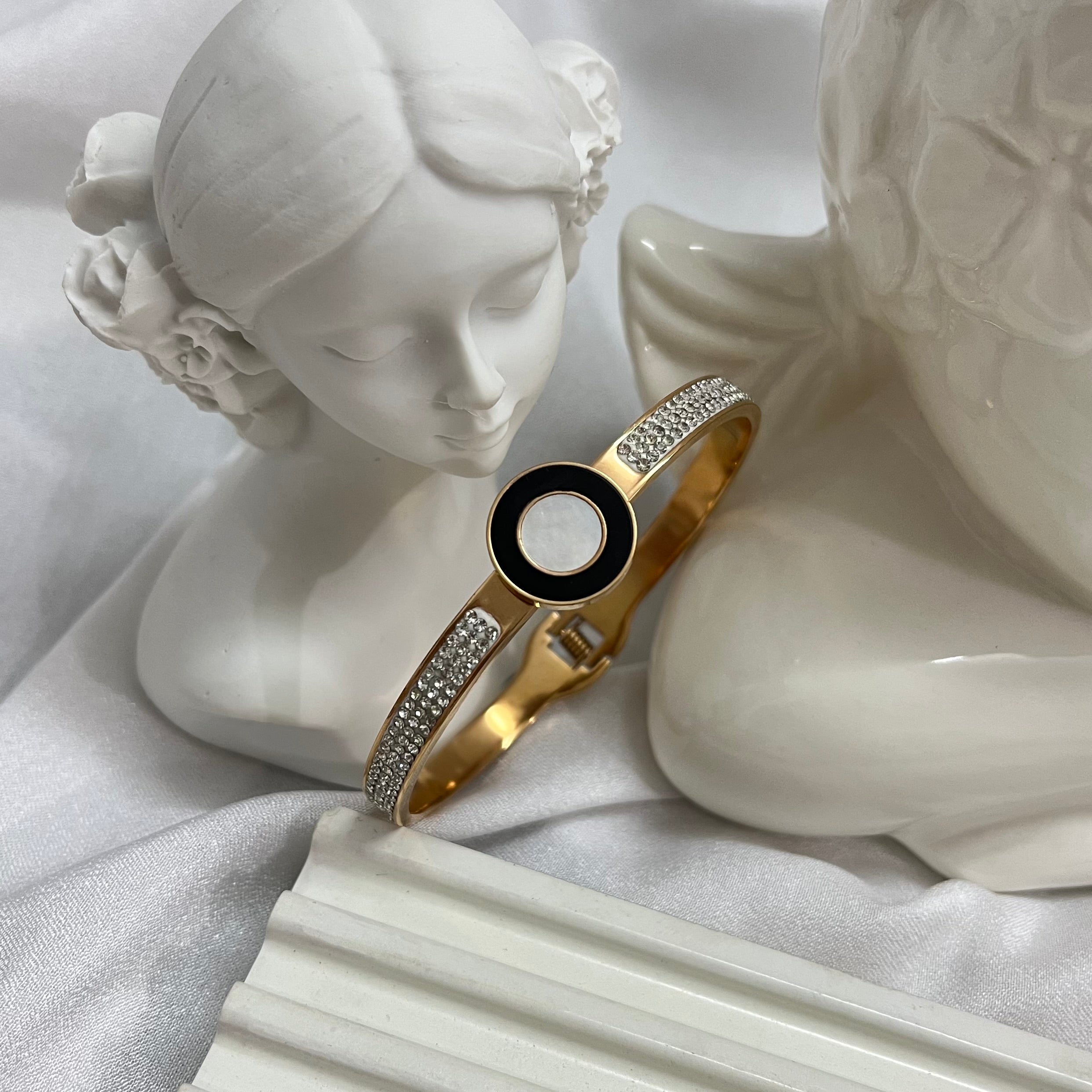 Pina white Rosegold Cuff