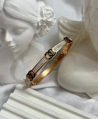 Cc Diamond Rosegold Cuff