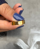 Love Stone Band Ring