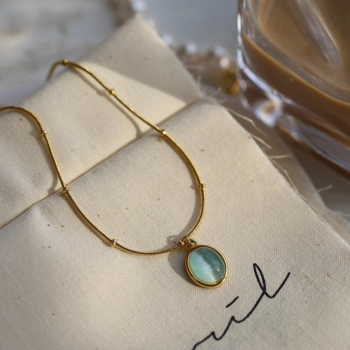 Blue Lagoon Precious Necklace✨