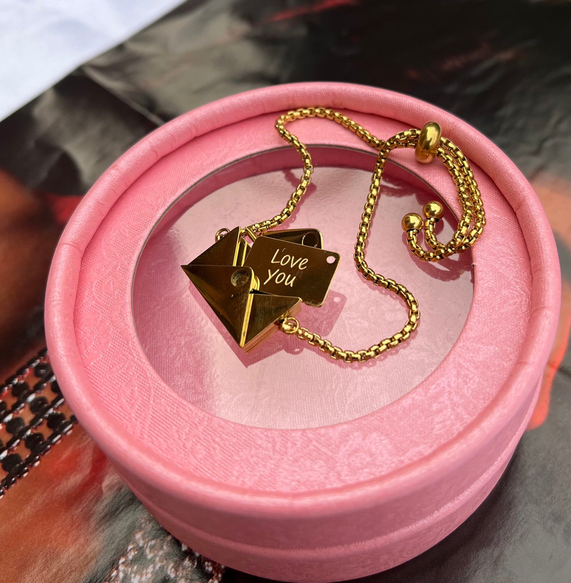 Secret Love Letter Push and Pull Bracelet