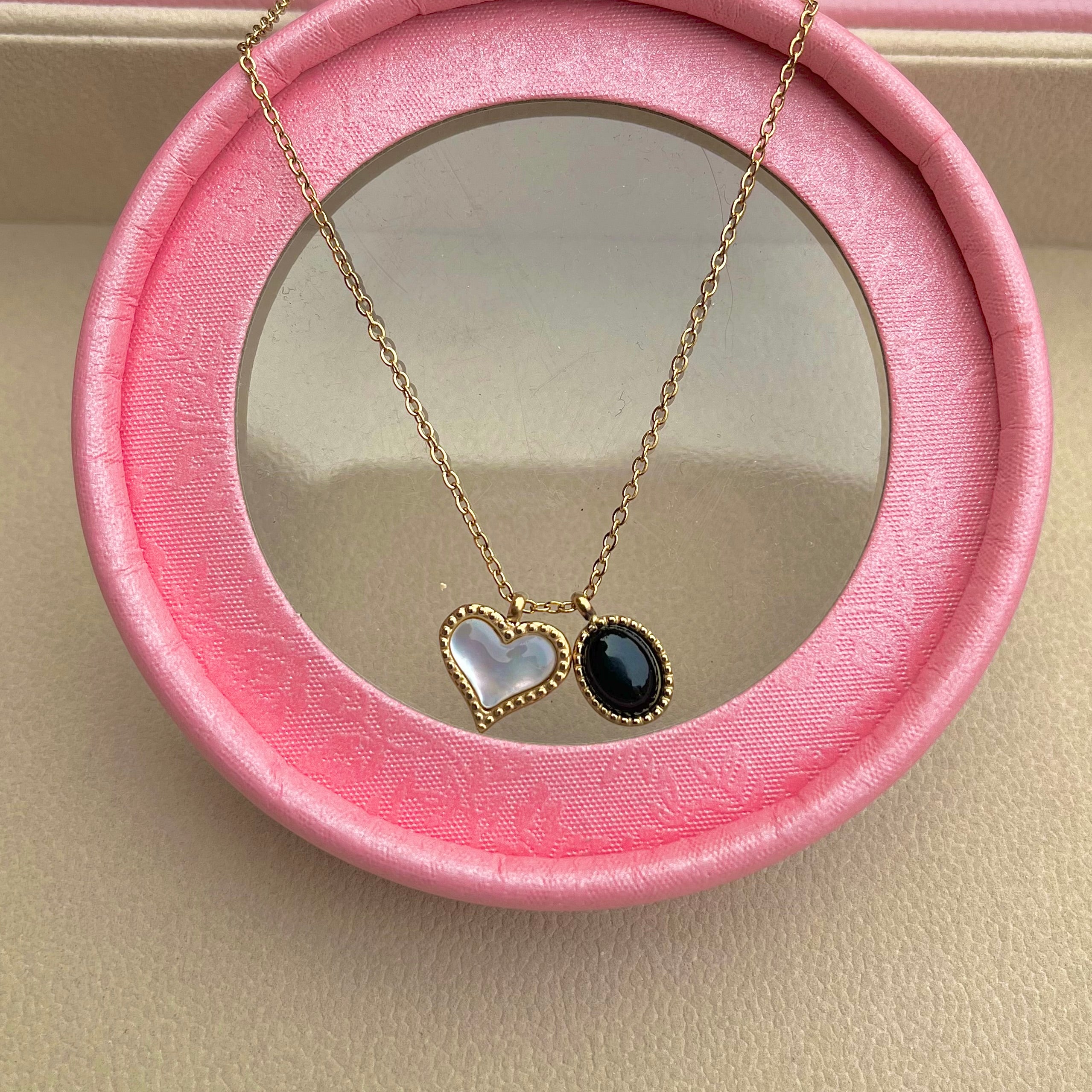 Kiyu Heart Gold Necklace