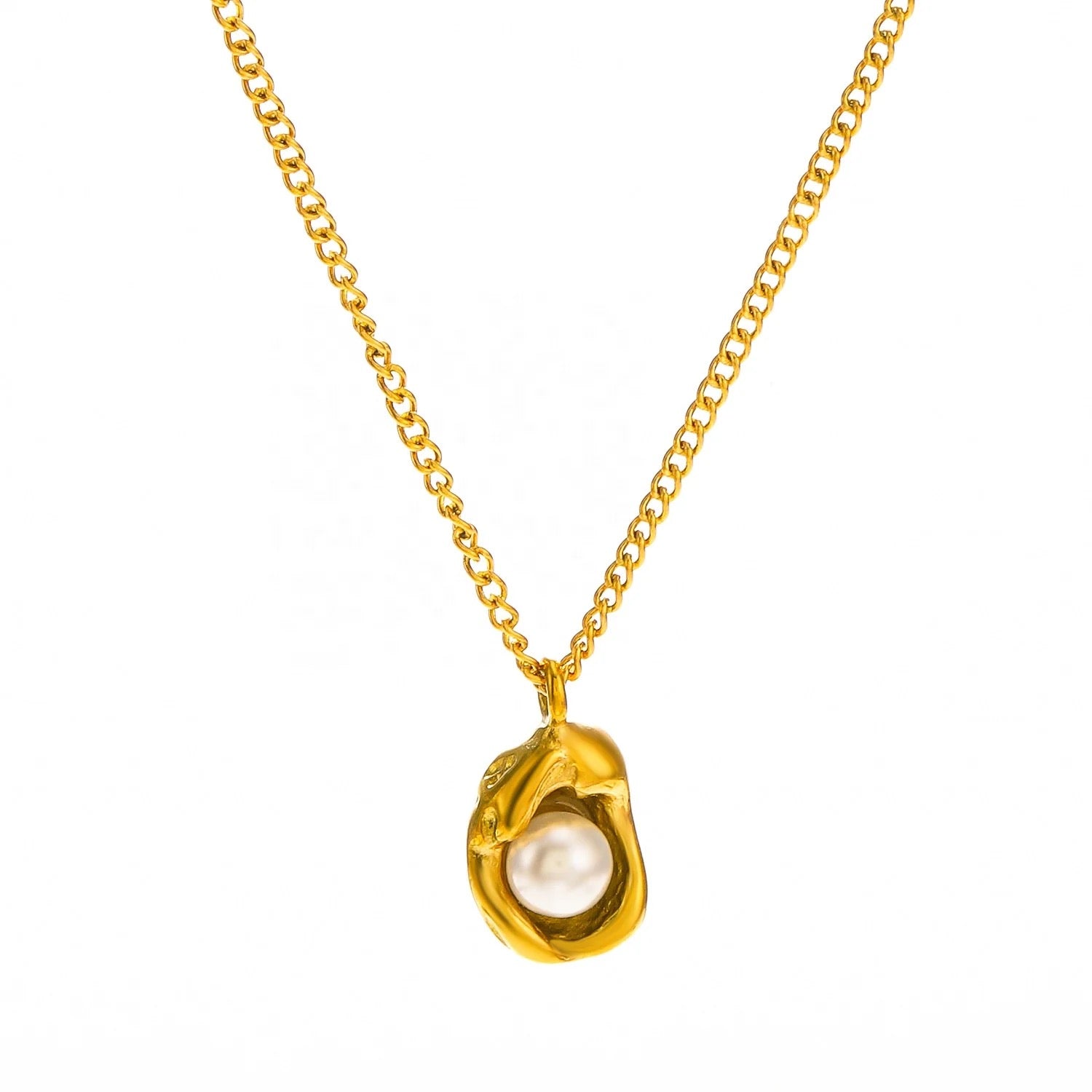 Karma Pearl Mini Necklace