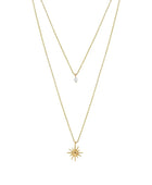 Stusha Star Diamond Layer Necklace