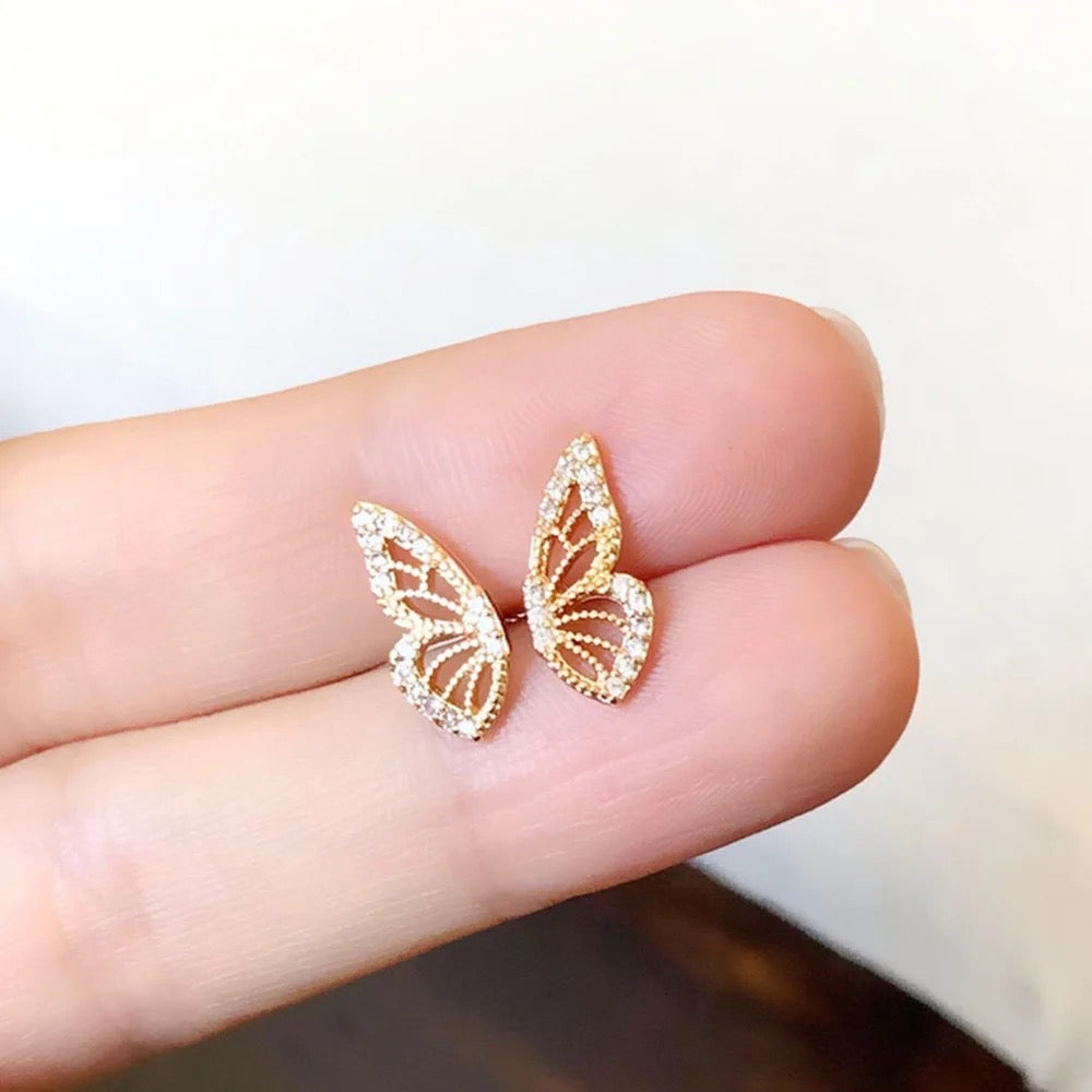Butterfly Wing Studs