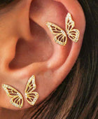Butterfly Wing Studs