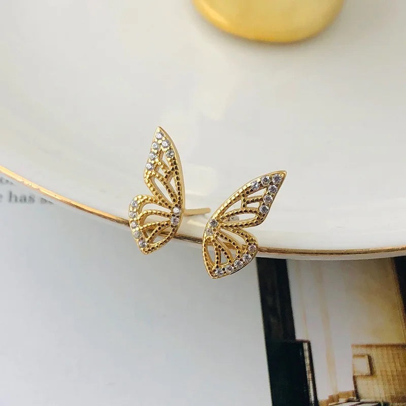 Butterfly Wing Studs