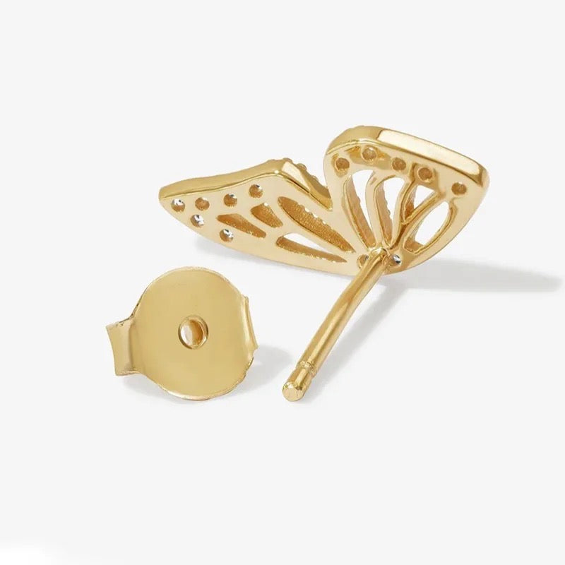 Butterfly Wing Studs