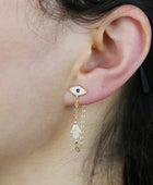 Omen Eye Long Earrings