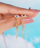 Omen Eye Long Earrings