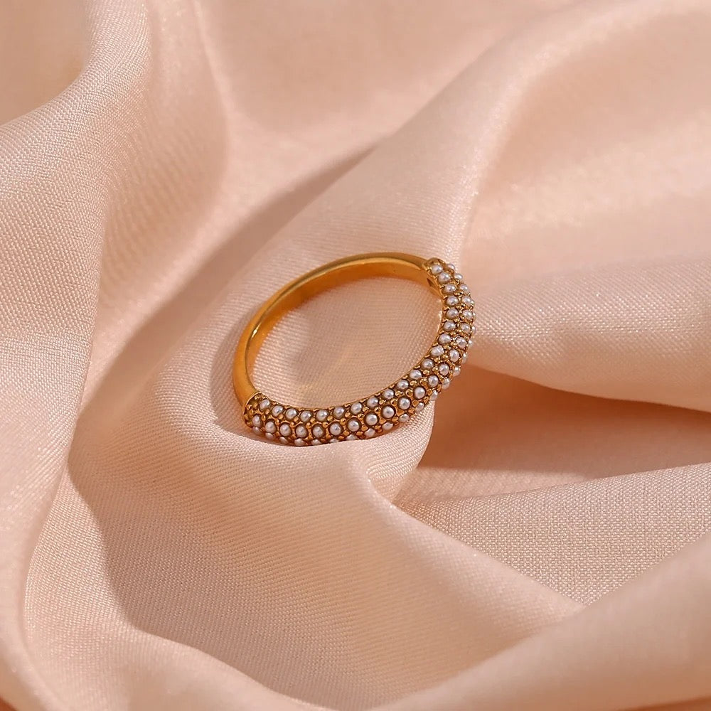 Willow Diamond and Pearl Rings