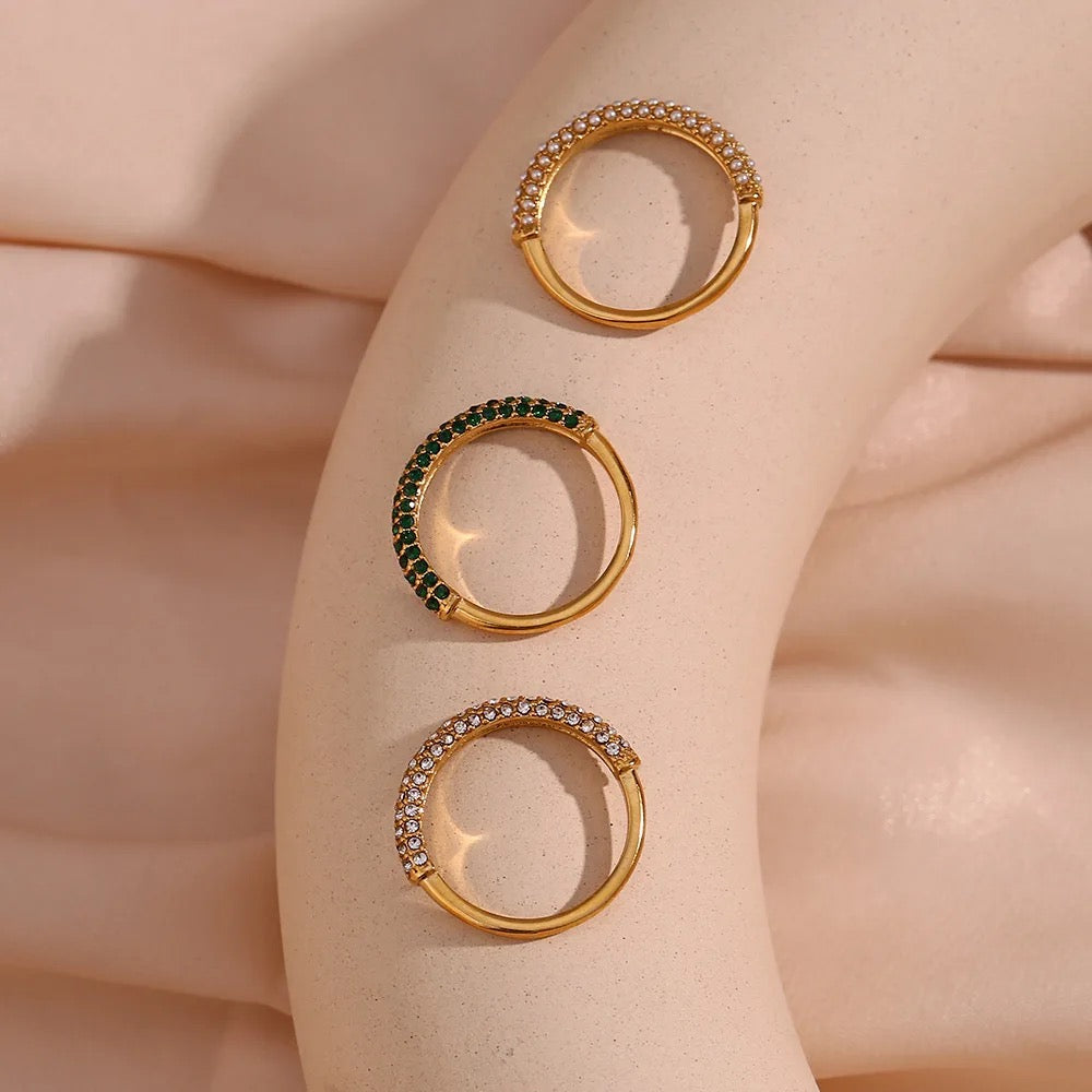 Willow Diamond and Pearl Rings