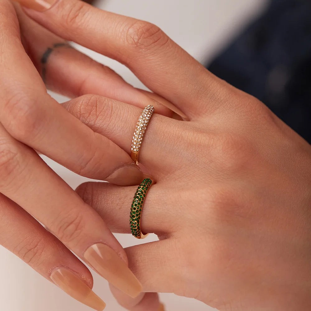 Willow Diamond and Pearl Rings
