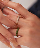 Willow Diamond and Pearl Rings