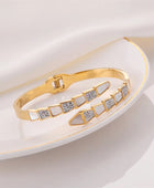 Serpent Diamond Cuffs