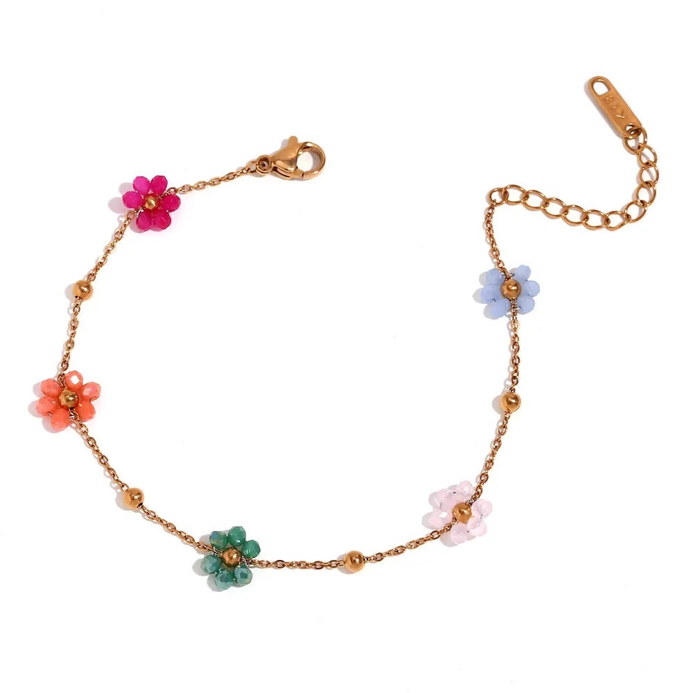 Lizia Summery Flower Bracelet