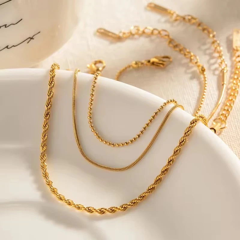 Rylia Set of 3 Bracelet Stack
