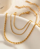 Rylia Set of 3 Bracelet Stack