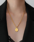 Flea Flower Gold Necklace