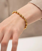 Boba Push and Pull Gold Bracelet