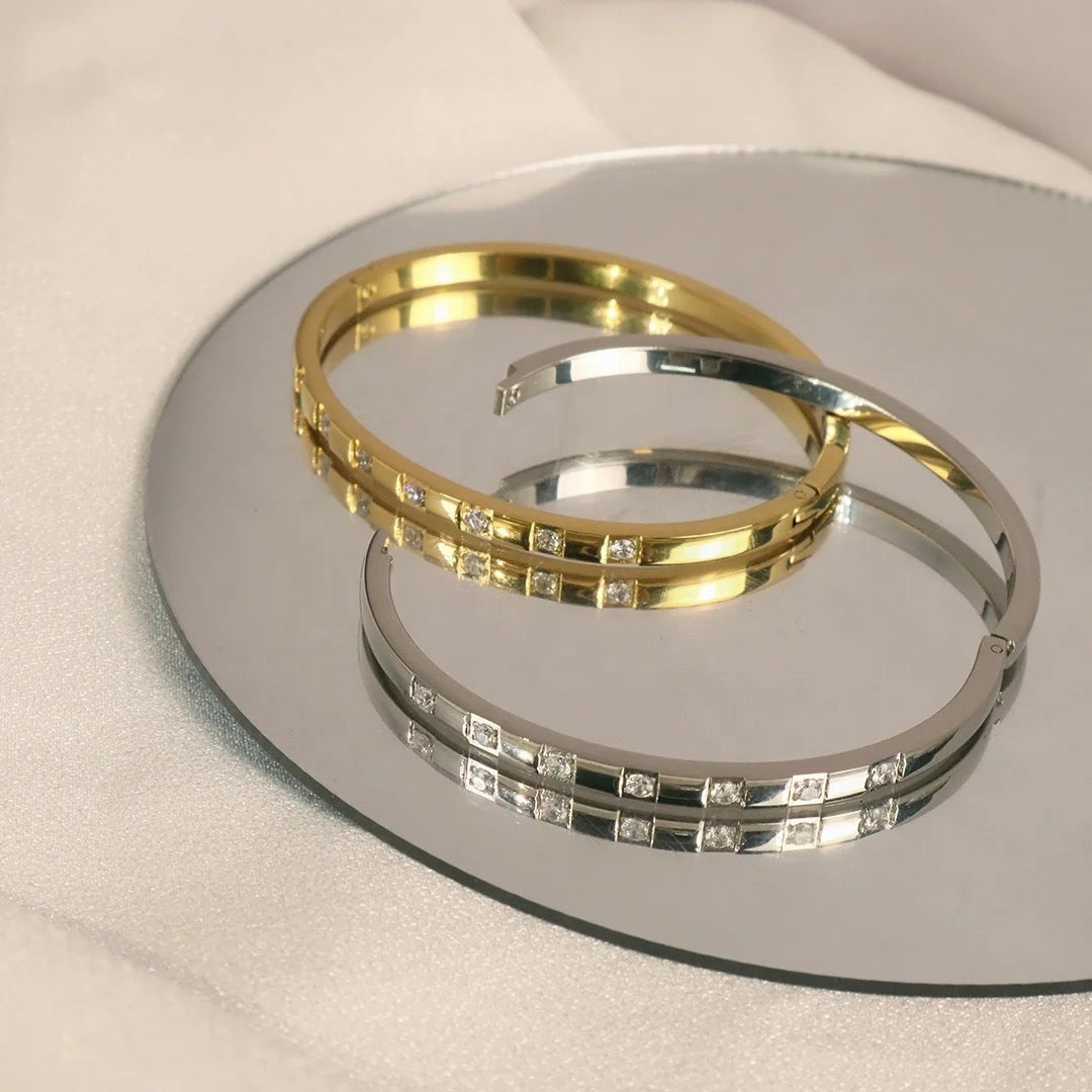 Elinor Diamond Cuffs
