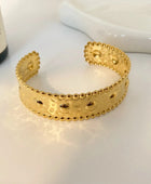 Diovr Chunky Gold Cuff